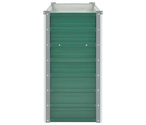 Augstā Puķu Kaste, Cinkots Tērauds, 100X40X77 Cm, Zaļa Vidaxl