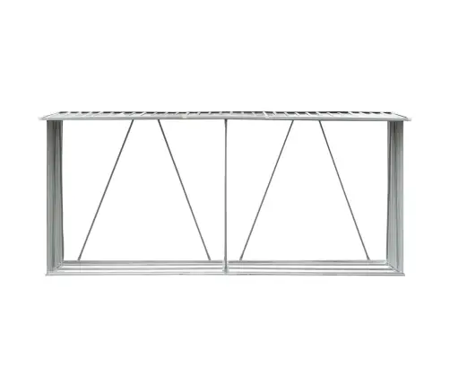 Malkas Nojume, Pelēka, Cinkots Tērauds, 330X84X152 Cm Vidaxl