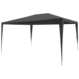 Dārza Nojume, Antracītpelēka, Pe, 3X4 M Vidaxl