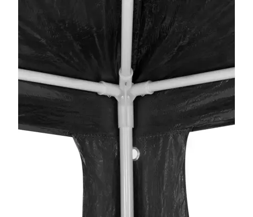 Svinību Telts, Antracītpelēka, Pe, 3X12 M Vidaxl