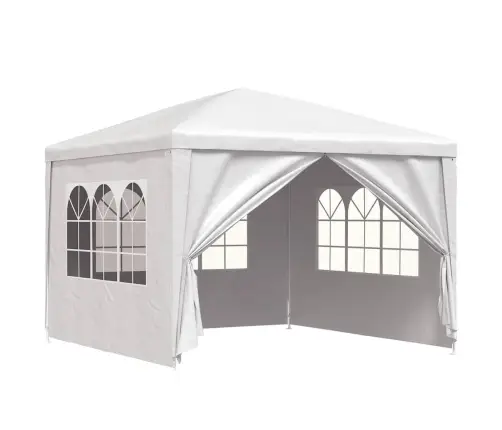 Svinību Telts, Balta, 3X3 M Vidaxl