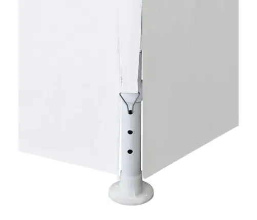 Svinību Telts, Balta, 3X3 M Vidaxl