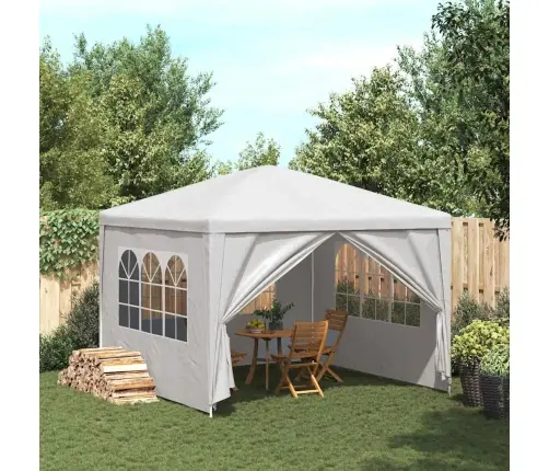 Svinību Telts, Balta, 3X3 M Vidaxl