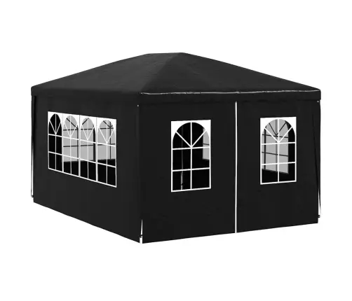 Svinību Telts, Antracītpelēka, 3X4 M Vidaxl