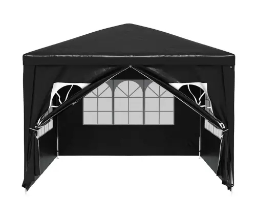 Svinību Telts, Antracītpelēka, 3X4 M Vidaxl