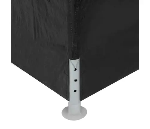 Svinību Telts, Antracītpelēka, 3X9 M Vidaxl