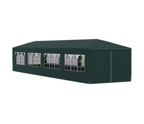 Svinību Telts, 3X12 M, Zaļa Vidaxl