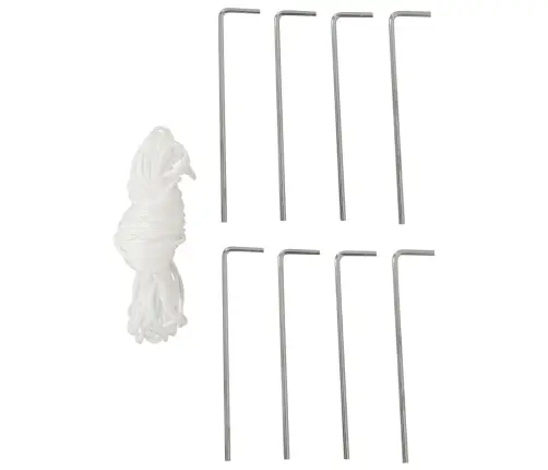 Svinību Telts Ar 4 Sieta Sienām, 3X3 M Vidaxl