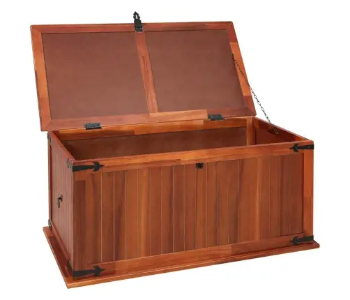 Daiktadėžė, 79X34X32cm Akacijos Medienos Masyvas