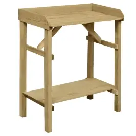 Stalas Vazonams, 75X40X90cm Impregnuota Pušies Mediena