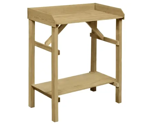 Stalas Vazonams, 75X40X90cm Impregnuota Pušies Mediena