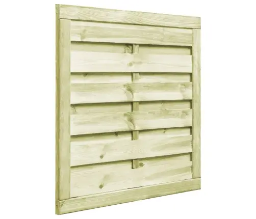 Dārza Vārti, Impregnēts Priedes Koks, 100X100 Cm, Zaļi Vidaxl