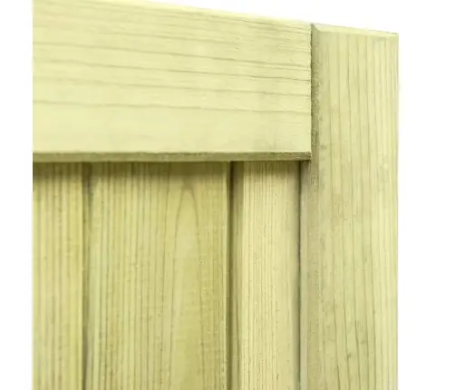 Dārza Vārti, Impregnēts Priedes Koks, 75X100 Cm Vidaxl