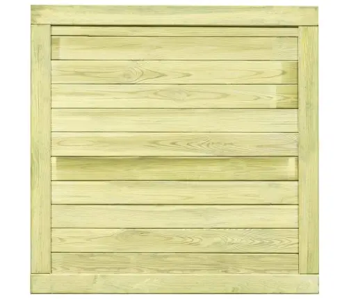 Dārza Vārti, Impregnēts Priedes Koks, 100X100 Cm Vidaxl