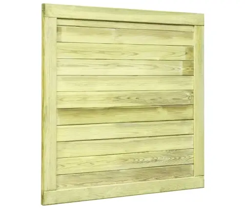 Dārza Vārti, Impregnēts Priedes Koks, 100X100 Cm Vidaxl