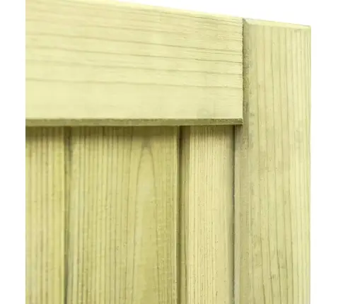 Sodo Vartai, 125X100cm Impregnuota Pušies Mediena