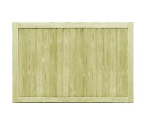 Sodo Vartai, 2Vnt., 300X100cm Impregnuota Pušies Mediena