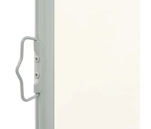 Ištraukiama Šoninė Kiemo Pertvara, Kreminės Spalvos, 120X300Cm