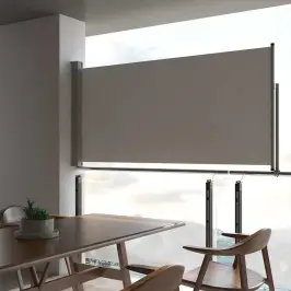 Izvelkama Sānu Markīze, 120X300 Cm, Pelēks Vidaxl