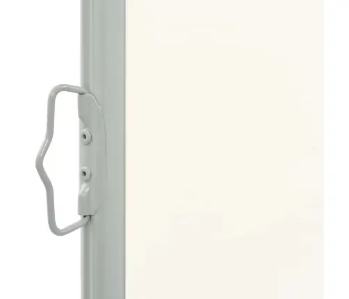 Ištraukiama Šoninė Kiemo Pertvara, Kreminės Spalvos, 140X300Cm