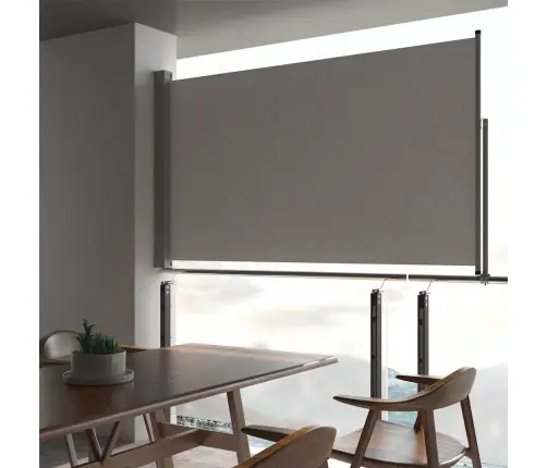 Izvelkama Sānu Markīze, 140X300 Cm, Pelēks Vidaxl