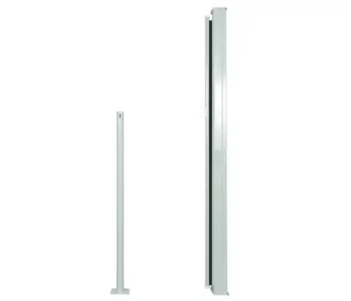 Lahtitõmmatav Külgsein, 140 X 300 cm Must