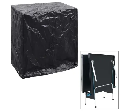 Dārza Mēbeļu Pārklājs Tenisa Galdam, 8 Gredzeni, 160X55X182 Cm Vidaxl