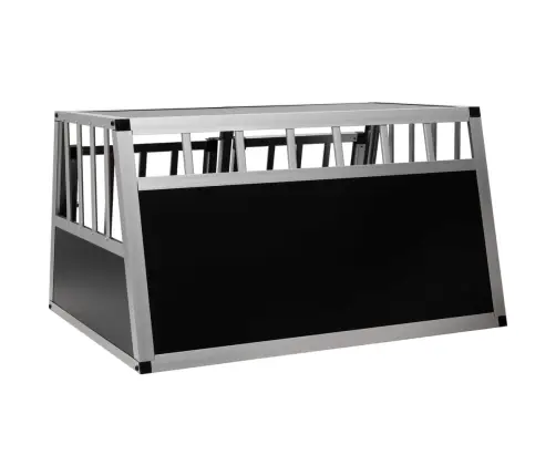 Suņu Būris Ar Dubultām Durvīm, 89X69X50 Cm Vidaxl