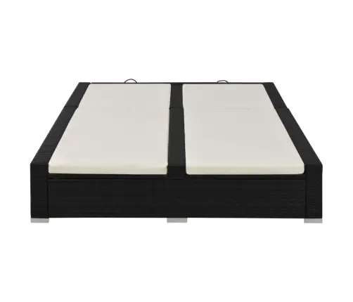 Divvietīgs Sauļošanās Zvilnis, Melna Pe Rotangpalma Vidaxl