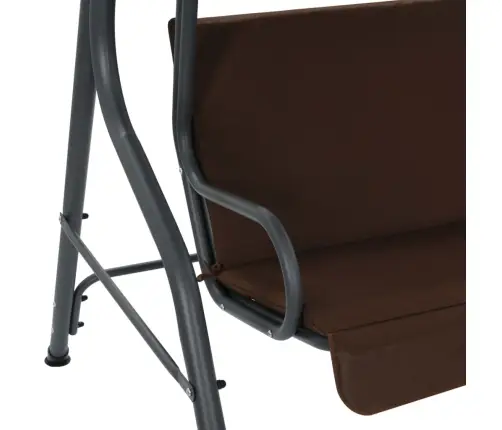 Sodo Sūpynės-Suoliukas, Kavos Spalvos, 170X110X153 Cm