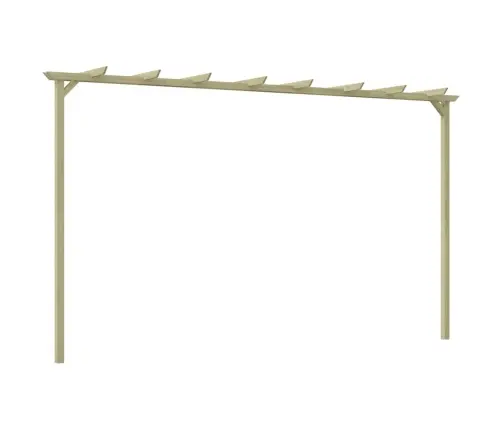 Dārza Pergola, Impregnēts Priedes Koks, 360X200X60 Cm Vidaxl