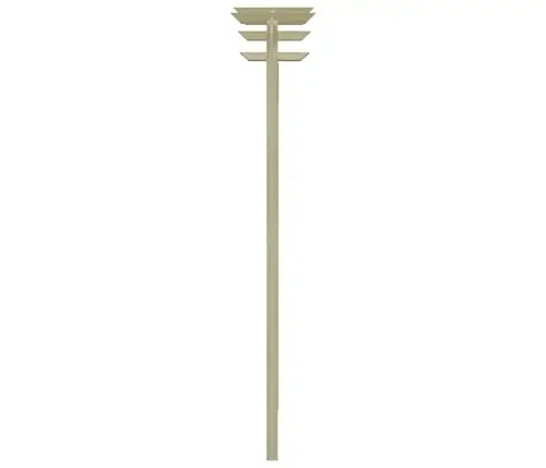 Dārza Pergola, Impregnēts Priedes Koks, 180X210X40 Cm Vidaxl