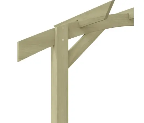 Dārza Pergola, Impregnēts Priedes Koks, 180X210X40 Cm Vidaxl
