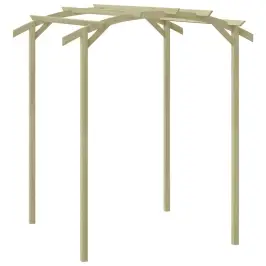 Dārza Pergola, Impregnēts Priedes Koks, 180X197X210 Cm Vidaxl