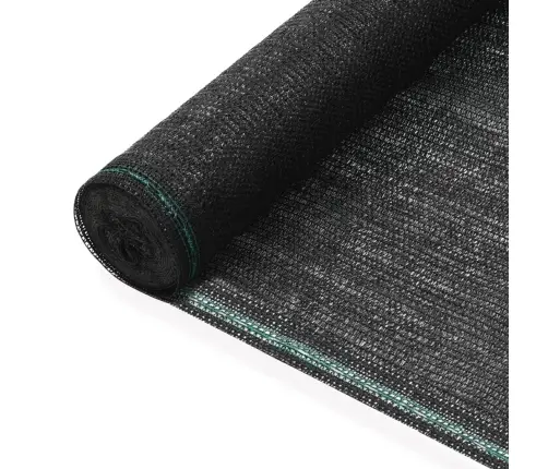 Uždanga Teniso Kortams, Juoda, 1X25M, Hdpe