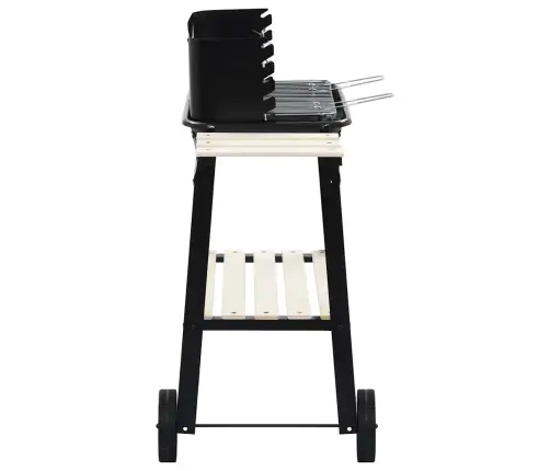 Grils Ar Riteņiem Vidaxl