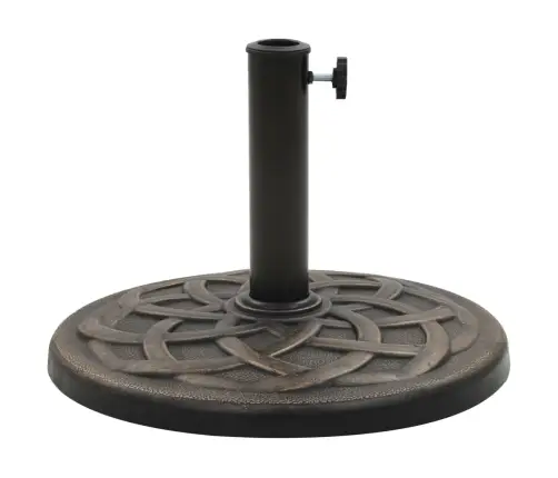 Skėčio Stovas, Bronzinis, Sint. Derva, 19 Kg, Apvalus