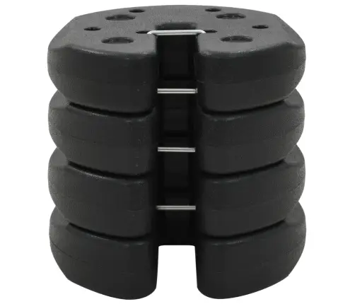 Lehtla Raskuskettad 4 Tk, Must, 220X50 Mm, Betoon