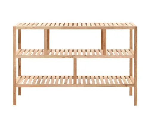 Vannasistabas Plaukts, 100X40X65 Cm, Valriekstu Masīvkoks Vidaxl