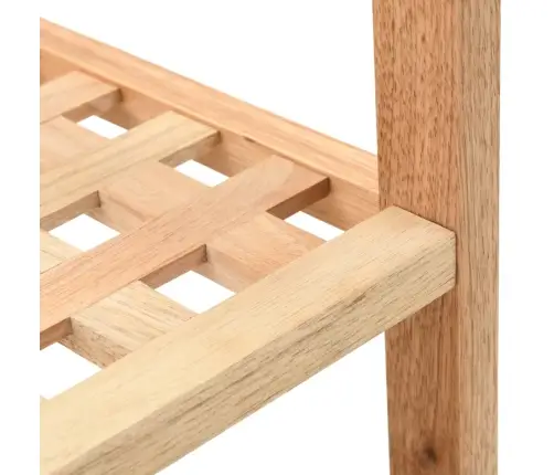 Apavu Plaukts, 69X26X40 Cm, Valriekstu Masīvkoks Vidaxl