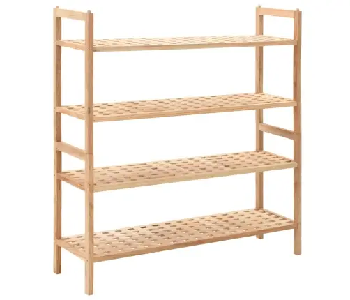 Apavu Plaukts, 69X26X81 Cm, Valrieksta Masīvkoks Vidaxl