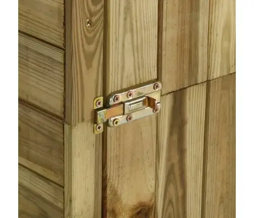 Dārza Instrumentu Šķūnis, Priedes Koks, 253X80X170 Cm Vidaxl