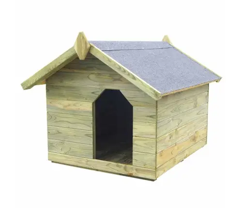 Koerakuut Avatava Katusega, Immutatud Männipuit