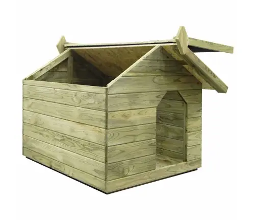 Koerakuut Avatava Katusega, Immutatud Männipuit