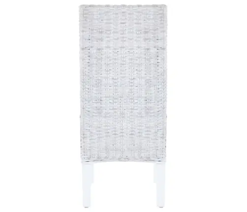 Virtuves Krēsli, 6 Gab., Brūna Kubu Rotangpalma Un Mango Koks Vidaxl