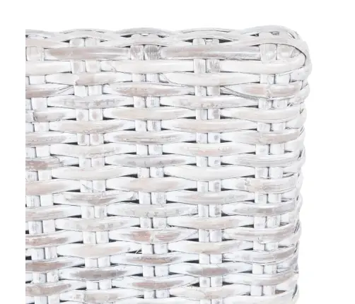 Virtuves Krēsli, 6 Gab., Brūna Kubu Rotangpalma Un Mango Koks Vidaxl