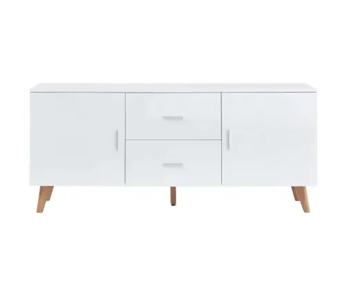 Kumode, 160X40X70 Cm, Balts Mdf Vidaxl