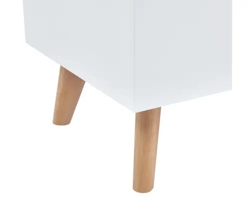 Kumode, 160X40X70 Cm, Balts Mdf Vidaxl