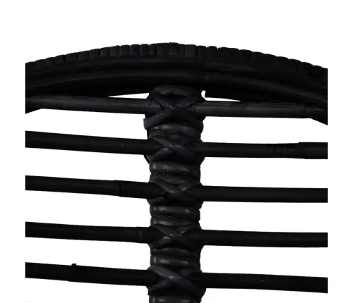 Söögitoolid 6 Tk, Must, Naturaalne Rotang