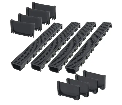 Drenažo Latakai, 4 M, Plastikas